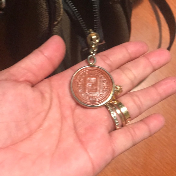 Auth Fendi 2 way crossbody bag custom painted - Picture 9 of 16